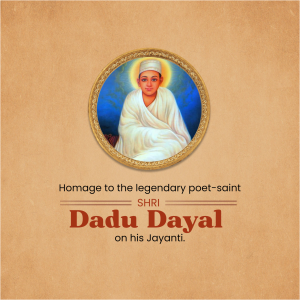 Dadu Dayal Jayanti creative image