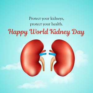 World Kidney Day Instagram Post