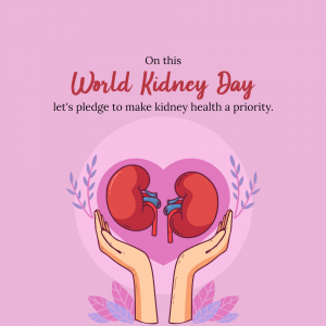 World Kidney Day poster Maker