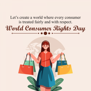 World Consumer Rights Day creative image