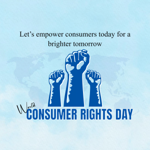 World Consumer Rights Day poster Maker