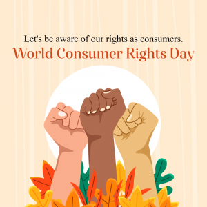 World Consumer Rights Day event advertisement