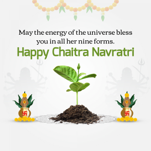 Chaitra Navratri advertisement banner