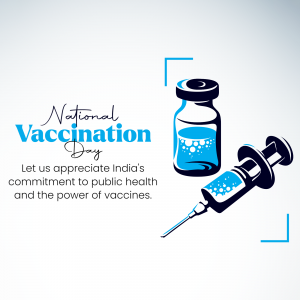 National Vaccination Day greeting image