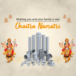 Chaitra Navratri marketing flyer