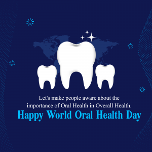 World Oral Health Day poster Maker