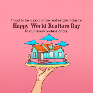 World Realtors Day advertisement banner