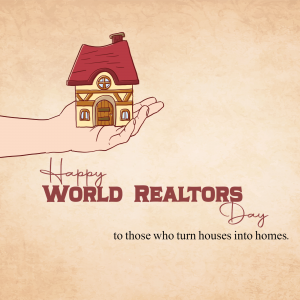 World Realtors Day marketing poster