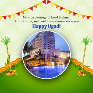 Happy Ugadi creative image