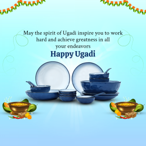 Happy Ugadi event advertisement