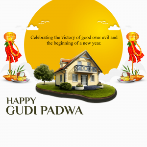 Business Post - Gudi Padwa Facebook Poster