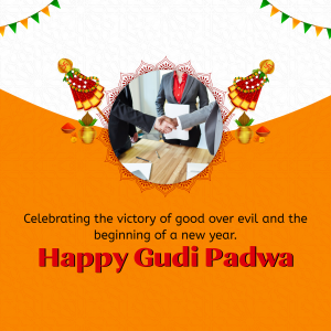 Business Post - Gudi Padwa marketing flyer