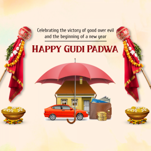 Business Post - Gudi Padwa event poster