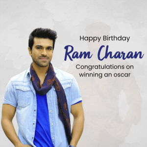 Ramcharan Birthday Instagram Post