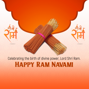 Business Post - Ram Navami marketing poster