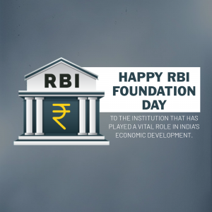 RBI Foundation Day greeting image