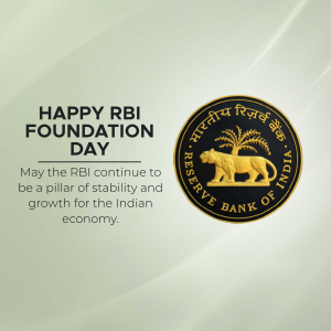 RBI Foundation Day graphic