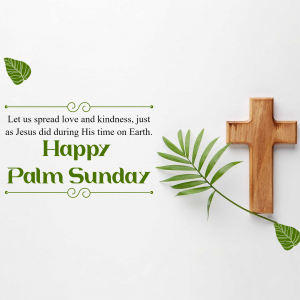 Palm Sunday illustration