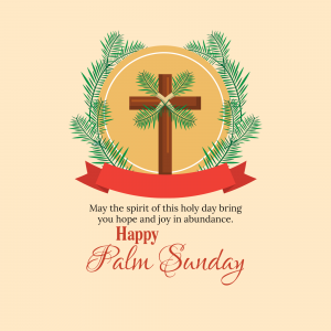 Palm Sunday ad post