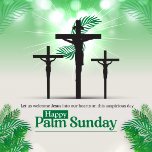 Palm Sunday poster