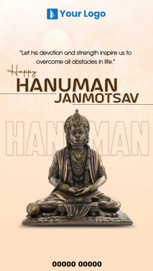 Hanuman Janmotsav - Insta Story image