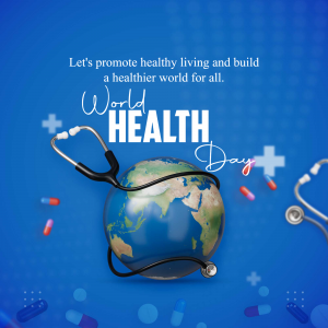 World Health Day creative image