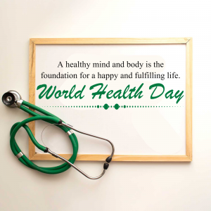 World Health Day whatsapp status poster