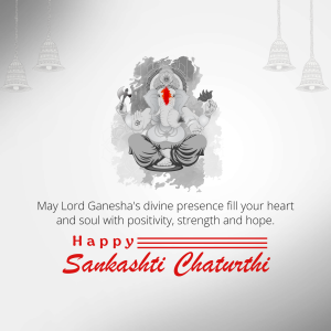 Sankashti Chaturthi advertisement banner