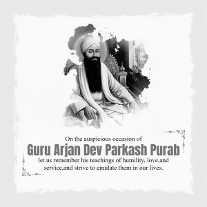 Arjan Gurpurab of Guru Arjan Dev ji post