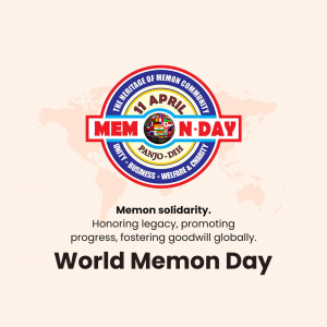 World Memon Day post