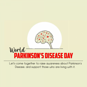 world Parkinson's Disease Day marketing poster