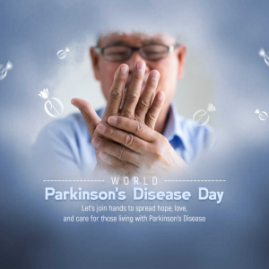 world Parkinson's Disease Day creative image