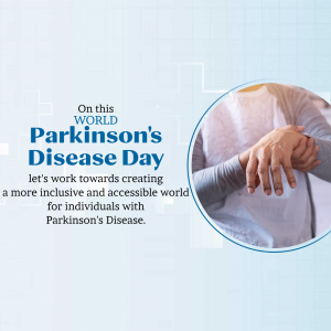 world Parkinson's Disease Day Facebook Poster
