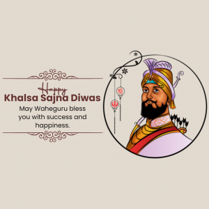 Khalsa Panth Sajna Diwas post