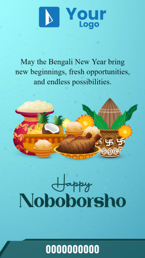 Bengali New Year Story advertisement banner