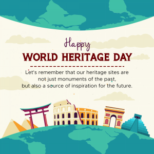 World Heritage Day graphic