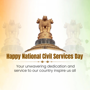 National Civil Services Day Instagram Post