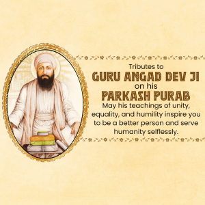 Shri Guru Angad Dev Prakash Purab image