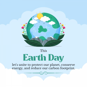 World Earth Day event advertisement