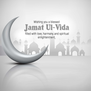 Jamat Ul Vida event advertisement