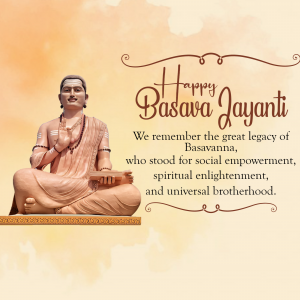 Basava Jayanti flyer