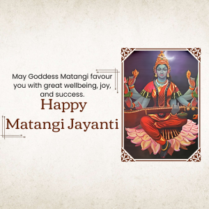 Matangi Jayanti flyer