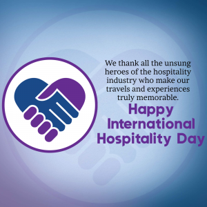 International Hospitality Day graphic