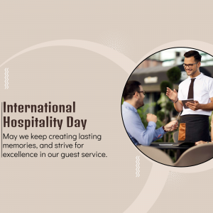 International Hospitality Day event advertisement