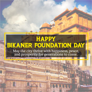 Bikaner Sthapana Diwas Instagram Post