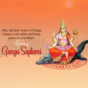 Ganga Saptami graphic