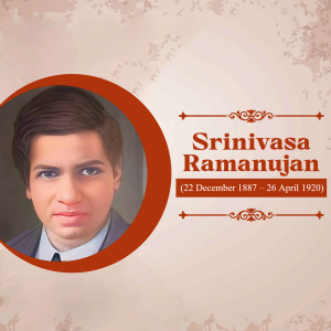 Srinivasa Ramanujan Punyatithi event advertisement