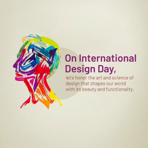 International Design Day marketing flyer