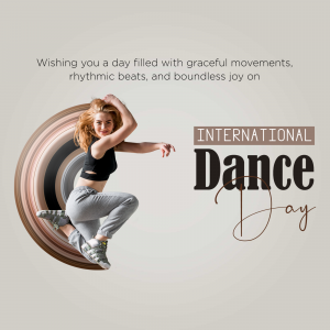 International Dance Day Instagram Post