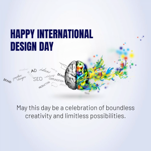 International Design Day Facebook Poster